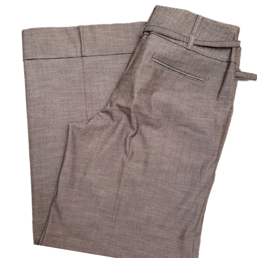26% Cotton ANN TAYLOR LOFT "Ann" Wide Leg Pants (6)